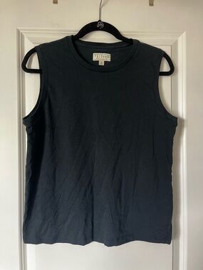Tecovas Black Crewneck Muscle Tee